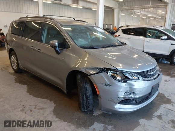 2021 Chrysler Voyager LXi with VIN 2C4RC1DG2MR506453, listed as a IAAI auction lot 41770938 with 90,255 mi miles and . Bid and sale history available at DreamBid. Image 1.