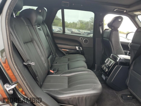2017 Land Rover Range Rover HSE with VIN SALGS2FV9HA358168, listed as a Copart auction lot 58549255 with 140,763 mi miles and Salvage title. Bid and sale history available at DreamBid. Image 11.