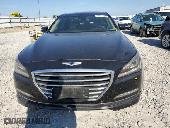 2017 Genesis G80 3.8L with VIN KMHGN4JE0HU176175, listed as a Copart auction lot 72131724 with 145,956 mi miles and Salvage Title. Bid and sale history available at carsss.com. Image 5.