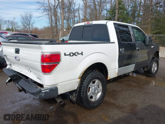 2011 Ford F-150 XL with VIN 1FTFW1EF8BKD27653, listed as a IAAI auction lot 41497710 with 199,061 mi miles. Bid and sale history available at carsss.com. Image 4.