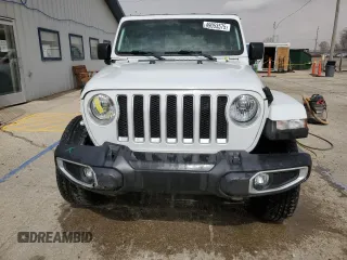 2021 Jeep Wrangler Unlimited Sahara с VIN 1C4HJXEG3MW619175, выставлен на аукционе Copart как лот 49053575 с пробегом 61 333 миль миль и Списание • Salvage title. История ставок и продаж доступна на DreamBid. Изображение 5.