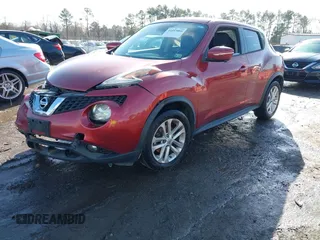 2015 Nissan Juke S with VIN JN8AF5MR9FT509735, listed as a IAAI auction lot 41053066 with 95,833 mi miles. Bid and sale history available at carsss.com. Image 17.