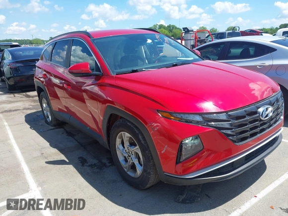 2022 Hyundai Tucson SEL with VIN 5NMJB3AE6NH070085, listed as a IAAI auction lot 42235039 with 28,931 mi miles and . Bid and sale history available at DreamBid. Image 1.