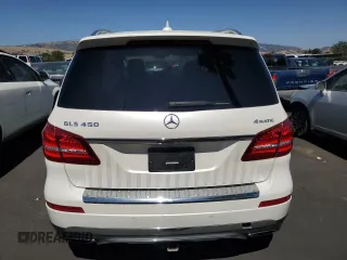 2017 Mercedes-Benz GLS 450 z VIN 4JGDF6EE8HA784128, wystawiony jako Copart lot #59147515 z przebiegiem 119 289 mil mil oraz Szkoda całkowita • Salvage title. Historia ofert i sprzedaży dostępna na DreamBid. Obrazek 6.