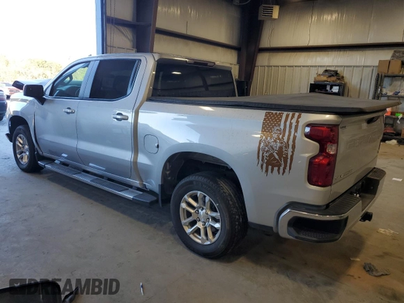 2022 Chevrolet Silverado 1500 LT with VIN 1GCPACEK9NZ503679, listed as a Copart auction lot 81778704 with 22,644 mi miles and Salvage Title. Bid and sale history available at carsss.com. Image 2.