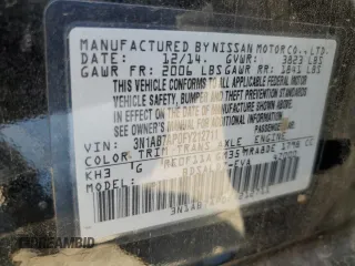 2015 Nissan Sentra SV with VIN 3N1AB7AP0FY212711, listed as a Copart auction lot 52387635 with 153,707 mi miles and Salvage Title. Bid and sale history available at carsss.com. Image 14.