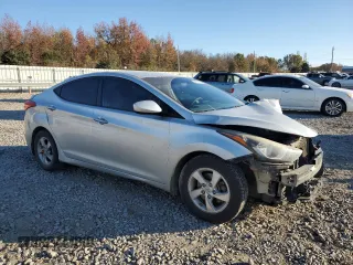 2015 Hyundai Elantra SE with VIN 5NPDH4AEXFH549096, listed as a Copart auction lot 83113014 with 163,449 mi miles and Salvage Title. Bid and sale history available at DreamBid. Image 4.
