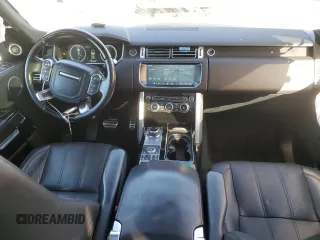 2017 Land Rover Range Rover with VIN SALGS5FE8HA337216, listed as a Copart auction lot 85522694 with 145,269 mi miles and Salvage title. Bid and sale history available at DreamBid. Image 8.