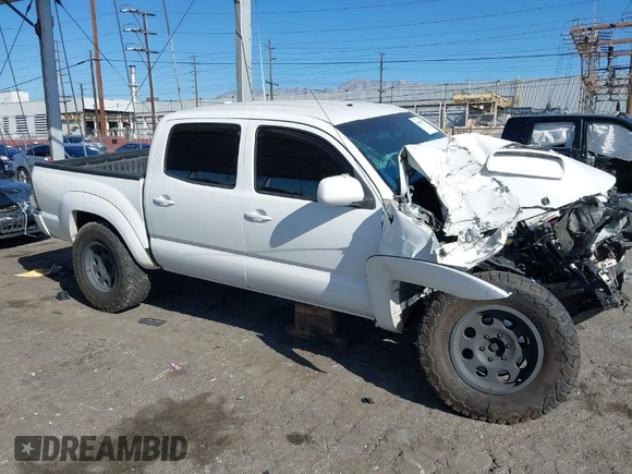 2010 Toyota Tacoma PreRunner with VIN 3TMJU4GN7AM093616, listed as a IAAI auction lot 41861992 with 257,406 mi miles and . Bid and sale history available at DreamBid. Image 1.