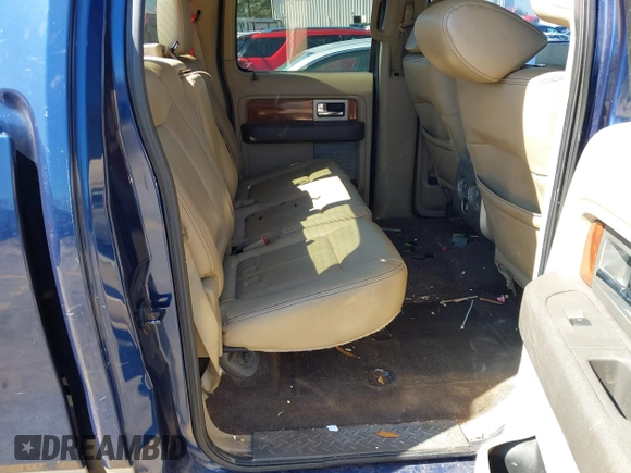 2010 Ford F-150 XL with VIN 1FTFW1CV9AFA91595, listed as a IAAI auction lot 41765696 with 230,965 mi miles. Bid and sale history available at carsss.com. Image 8.