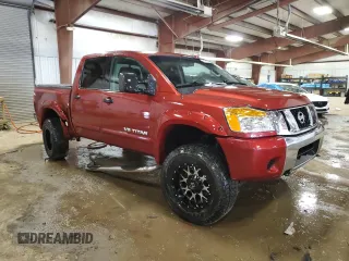 2014 Nissan Titan S with VIN 1N6AA0EC8EN512598, listed as a Copart auction lot 53722515 with 87,581 mi miles and Clean title. Bid and sale history available at DreamBid. Image 4.