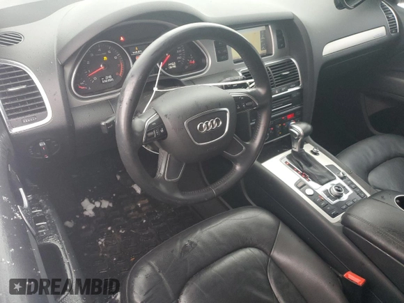 2015 Audi Q7 3.0T Vorsprung Edition with VIN WA1WGCFE0FD001297, listed as a Copart auction lot 43398965 with 136,498 mi miles and Salvage Title. Bid and sale history available at carsss.com. Image 8.