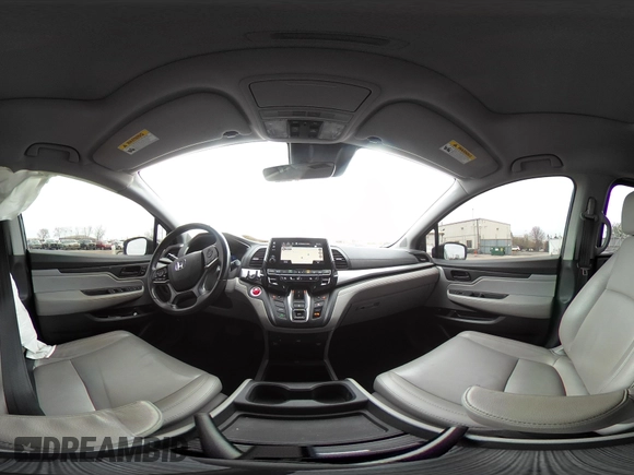 2018 Honda Odyssey EX-L with VIN 5FNRL6H72JB076597, listed as a IAAI auction lot 41838664 with 154,647 mi miles and . Bid and sale history available at DreamBid. Image 18.