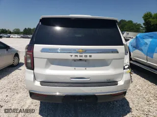 2022 Chevrolet Tahoe LT with VIN 1GNSKNKD9NR299563, listed as a Copart auction lot 57816564 with 18,860 mi miles and Salvage Title. Bid and sale history available at carsss.com. Image 6.