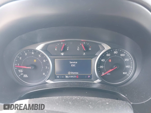 2019 GMC Terrain SLT with VIN 3GKALPEX6KL294816, listed as a IAAI auction lot 41792137 with 119,171 mi miles. Bid and sale history available at carsss.com. Image 7.