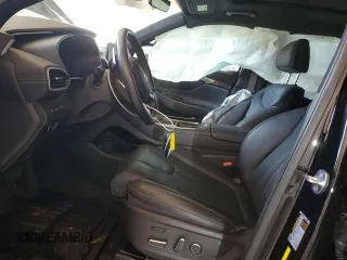 2022 Hyundai Santa Fe Calligraphy with VIN 5NMS54AL0NH457134, listed as a Copart auction lot 50170325 with 25,818 mi miles and Salvage title. Bid and sale history available at DreamBid. Image 7.