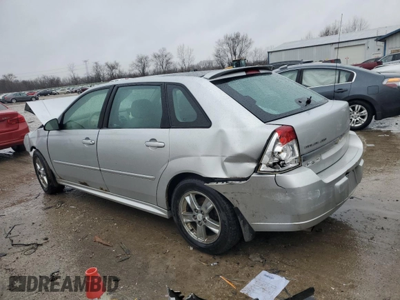 2005 Chevrolet Malibu Maxx LS with VIN 1G1ZT64865F321569, listed as a Copart auction lot 86920634 with 167,631 mi miles and Salvage Title. Bid and sale history available at carsss.com. Image 2.