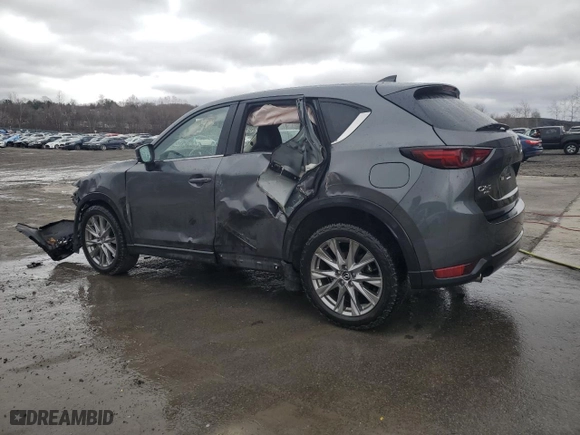 2021 Mazda CX-5 Grand Touring Reserve with VIN JM3KFBAY8M0436227, listed as a Copart auction lot 48924405 with 43,918 mi miles and Salvage Title. Bid and sale history available at carsss.com. Image 2.