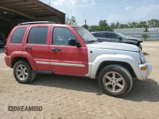 2005 Jeep Liberty Limited with VIN 1J4GK58K15W577002, listed as a Copart auction lot 68190284 with 252,595 mi miles and Salvage Title. Bid and sale history available at carsss.com. Image 4.