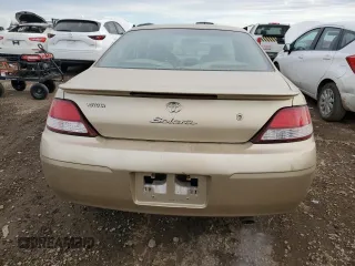 2001 Toyota Solara SE with VIN 2T1CF28P21C468120, listed as a Copart auction lot 84181504 with 167,808 mi miles and Salvage Title. Bid and sale history available at carsss.com. Image 6.