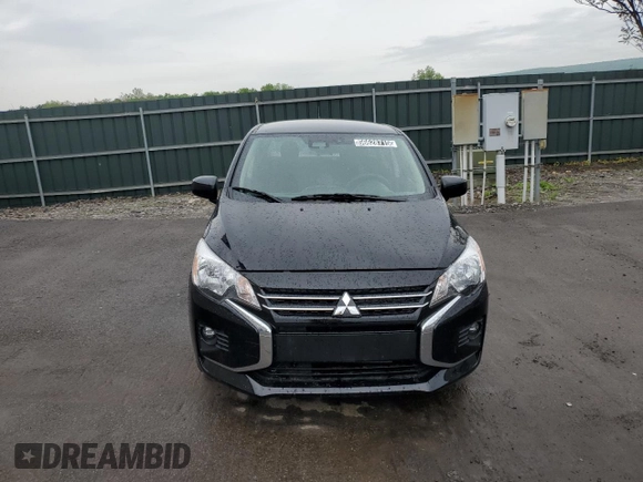 2024 Mitsubishi Mirage ES z VIN ML32FUFJ8RHF07697, wystawiony jako Copart lot #56628715 z przebiegiem 20 316 mil mil oraz Czysty tytuł • Clean title. Historia ofert i sprzedaży dostępna na DreamBid. Obrazek 5.