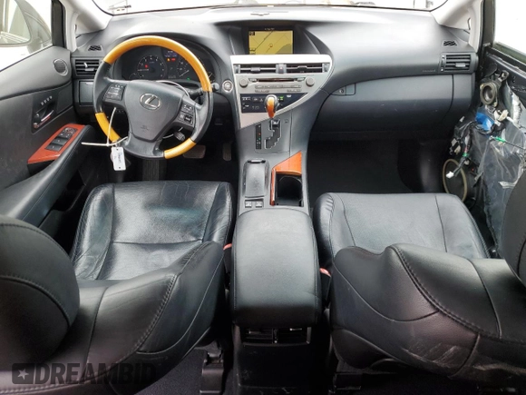2011 Lexus RX 350 with VIN 2T2BK1BA0BC105320, listed as a Copart auction lot 60102895 with 163,008 mi miles and Salvage title. Bid and sale history available at DreamBid. Image 8.