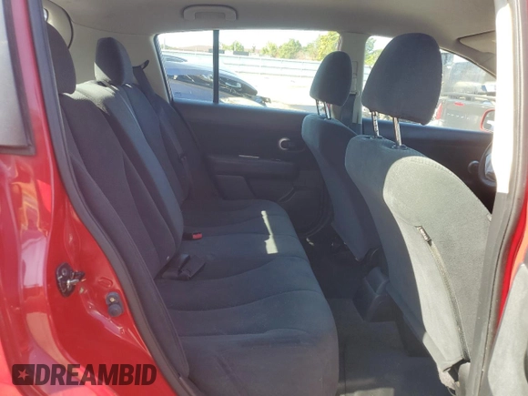 2011 Nissan Versa 1.8 S with VIN 3N1BC1CPXBL366958, listed as a Copart auction lot 71180954 with 129,431 mi miles and Salvage Title. Bid and sale history available at carsss.com. Image 10.