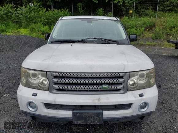 2009 Land Rover Range Rover Sport HSE with VIN SALSK25459A193479, listed as a Copart auction lot 61149845 with 124,104 mi miles and Salvage title. Bid and sale history available at DreamBid. Image 5.
