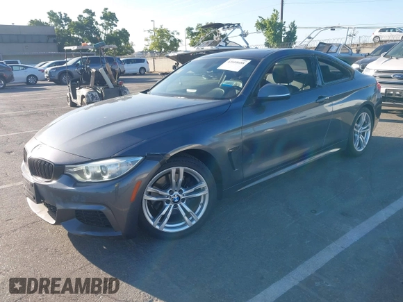 2014 BMW 4 Series 428i with VIN WBA3N7C57EK220498, listed as a IAAI auction lot 42608688 with 157,523 mi miles and . Bid and sale history available at DreamBid. Image 17.