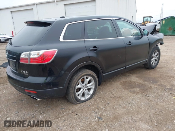 2012 Mazda CX-9 Touring with VIN JM3TB3CA7C0349505, listed as a IAAI auction lot 41971472 with 219,716 mi miles and . Bid and sale history available at DreamBid. Image 4.