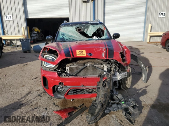 2021 MINI Countryman Cooper S with VIN WMZ83BR02M3M34658, listed as a Copart auction lot 41504825 with 49,051 mi miles and Salvage title. Bid and sale history available at DreamBid. Image 5.