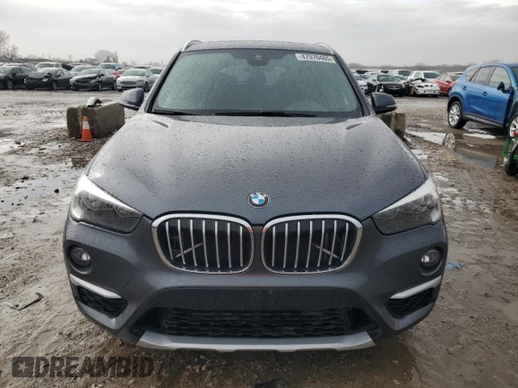 2019 BMW X1 xDrive28i with VIN WBXHT3C58K5L97890, listed as a Copart auction lot 47076465 with 73,400 mi miles and Salvage title. Bid and sale history available at DreamBid. Image 5.
