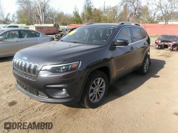 2020 Jeep Cherokee Altitude with VIN 1C4PJMLX3LD635710, listed as a IAAI auction lot 42105751 with 41,957 mi miles and . Bid and sale history available at DreamBid. Image 2.