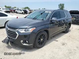 2021 Chevrolet Traverse LT Cloth z VIN 1GNERGKW7MJ187797, wystawiony jako Copart lot #60596595 z przebiegiem 39 508 mil mil oraz Szkoda całkowita • Salvage title. Historia ofert i sprzedaży dostępna na DreamBid. Obrazek 1.