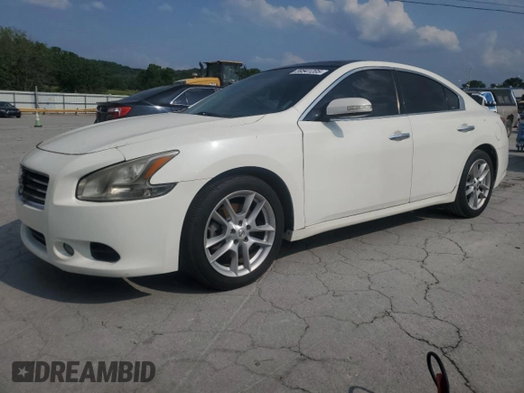 2011 Nissan Maxima SV with VIN 1N4AA5AP6BC806085, listed as a Copart auction lot 59541205 with 129,367 mi miles and Salvage title. Bid and sale history available at DreamBid. Image 1.