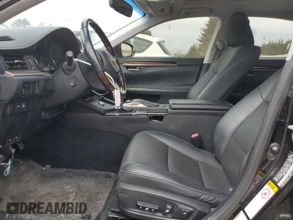 2016 Lexus ES with VIN JTHBK1GG8G2219815, listed as a Copart auction lot 46536485 with 59,436 mi miles and Salvage Title. Bid and sale history available at carsss.com. Image 7.