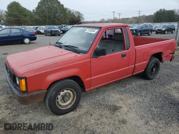 1991 Mitsubishi Mighty Max z VIN JA7FL24W2MP026041, wystawiony jako Copart lot #79159244 z przebiegiem 219 903 mil mil oraz Szkoda całkowita • Salvage title. Historia ofert i sprzedaży dostępna na DreamBid. Obrazek 1.