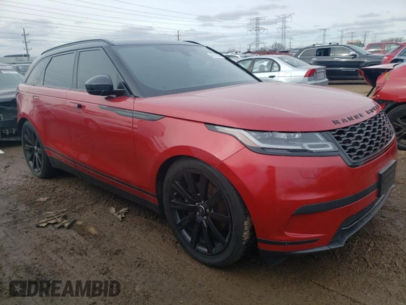 2018 Land Rover Range Rover Velar S with VIN SALYB2RV8JA750256, listed as a Copart auction lot 42613264 with 60,460 mi miles. Bid and sale history available at carsss.com. Image 4.