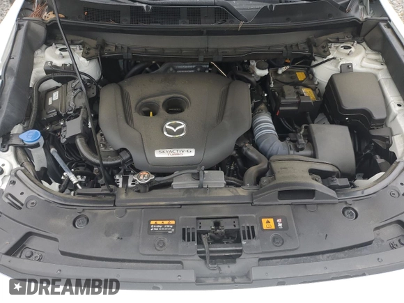 2023 Mazda CX-9 Grand Touring with VIN JM3TCBDY8P0641026, listed as a Copart auction lot 57388665 with 20,033 mi miles and Salvage title. Bid and sale history available at DreamBid. Image 12.