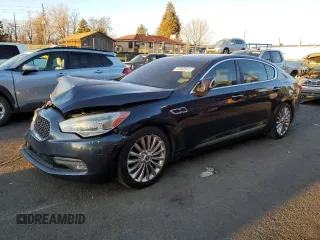 2015 Kia K900 Luxury with VIN KNALW4D45F6018058, listed as a Copart auction lot 49468845 with 150,899 mi miles and Clean Title. Bid and sale history available at carsss.com. Image 1.
