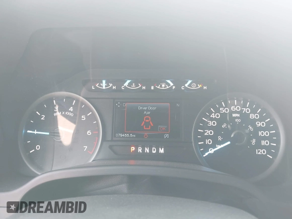 2019 Ford F-150 XL with VIN 1FTFW1E52KFA46500, listed as a IAAI auction lot 42394797 with 79,455 mi miles and . Bid and sale history available at DreamBid. Image 7.