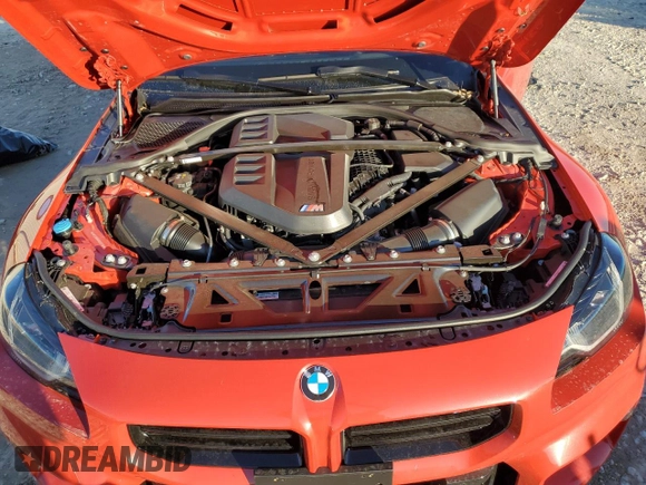 2024 BMW M2 with VIN 3MF13DM04R8E82758, listed as a Copart auction lot 84974884 with 5,940 mi miles and Salvage Title. Bid and sale history available at carsss.com. Image 12.