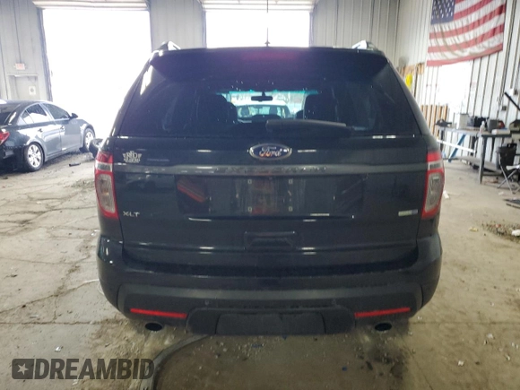 2015 Ford Explorer XLT with VIN 1FM5K8D88FGA25268, listed as a Copart auction lot 54203845 with 137,904 mi miles and Clean Title. Bid and sale history available at carsss.com. Image 6.