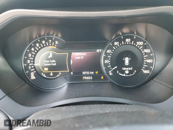 2017 Lincoln MKZ Select with VIN 3LN6L5CC1HR628452, listed as a Copart auction lot 43435425 with 69,752 mi miles and Salvage Title. Bid and sale history available at DreamBid. Image 9.