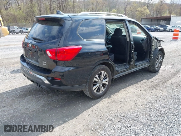 2020 Nissan Pathfinder SV with VIN 5N1DR2BM7LC578646, listed as a IAAI auction lot 41947685 with 203,742 mi miles. Bid and sale history available at carsss.com. Image 4.