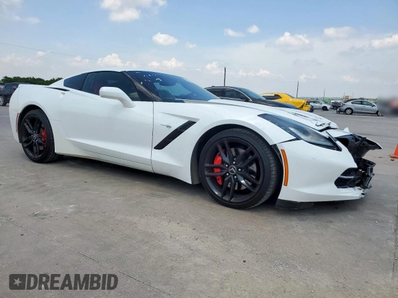 2014 Chevrolet Corvette Z51 3LT z VIN 1G1YM2D73E5131825, wystawiony jako Copart lot #58187765 z przebiegiem 89 861 mil mil oraz Szkoda całkowita • Salvage title. Historia ofert i sprzedaży dostępna na DreamBid. Obrazek 4.