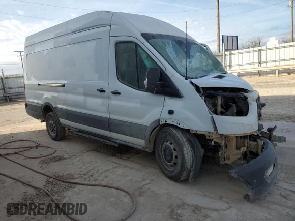 2020 Ford Transit Cargo with VIN 1FTBW3X84LKB32174, listed as a Copart auction lot 84046994 with Not Provided miles and Salvage Title. Bid and sale history available at DreamBid. Image 4.