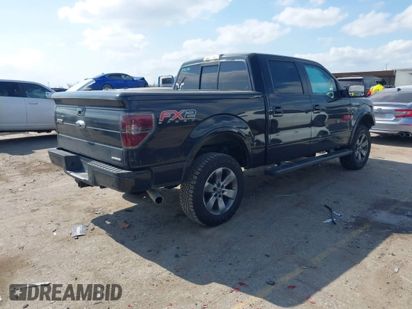 2012 Ford F-150 XL with VIN 1FTFW1CF2CKD89148, listed as a IAAI auction lot 41523799 with 171,216 mi miles. Bid and sale history available at carsss.com. Image 4.