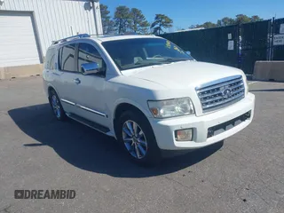 2008 Infiniti QX56 with VIN 5N3AA08C68N911290, listed as a IAAI auction lot 41904029 with 199,488 mi miles. Bid and sale history available at carsss.com. Image 1.
