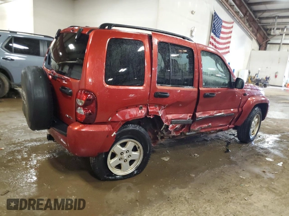 2007 Jeep Liberty Sport z VIN 1J4GL48KX7W705456, wystawiony jako Copart lot #53720655 z przebiegiem 218 385 mil mil oraz Tytuł czysty. Historia ofert i sprzedaży dostępna na DreamBid. Obrazek 3.